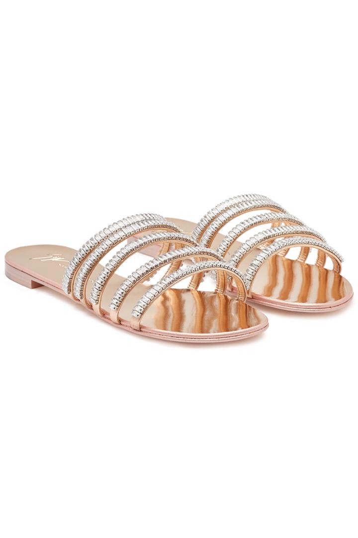 Giuseppe Zanotti Giuseppe Zanotti Embellished Patent Leather Sandals