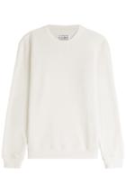 Maison Margiela Cotton Sweatshirt With Elbow Patches