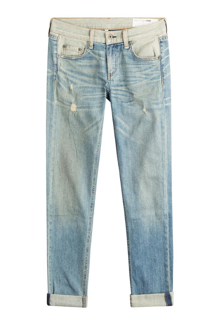 Rag & Bone Rag & Bone Mid-rise Slim Boyfriend Jeans