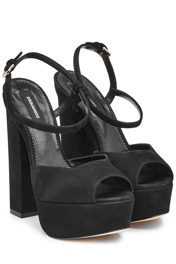Dsquared2 Dsquared2 Suede Platform Sandals