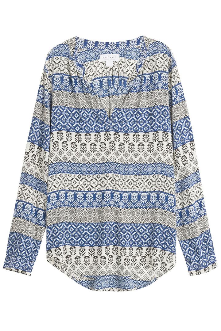 Velvet Velvet Printed Tunic - Multicolored