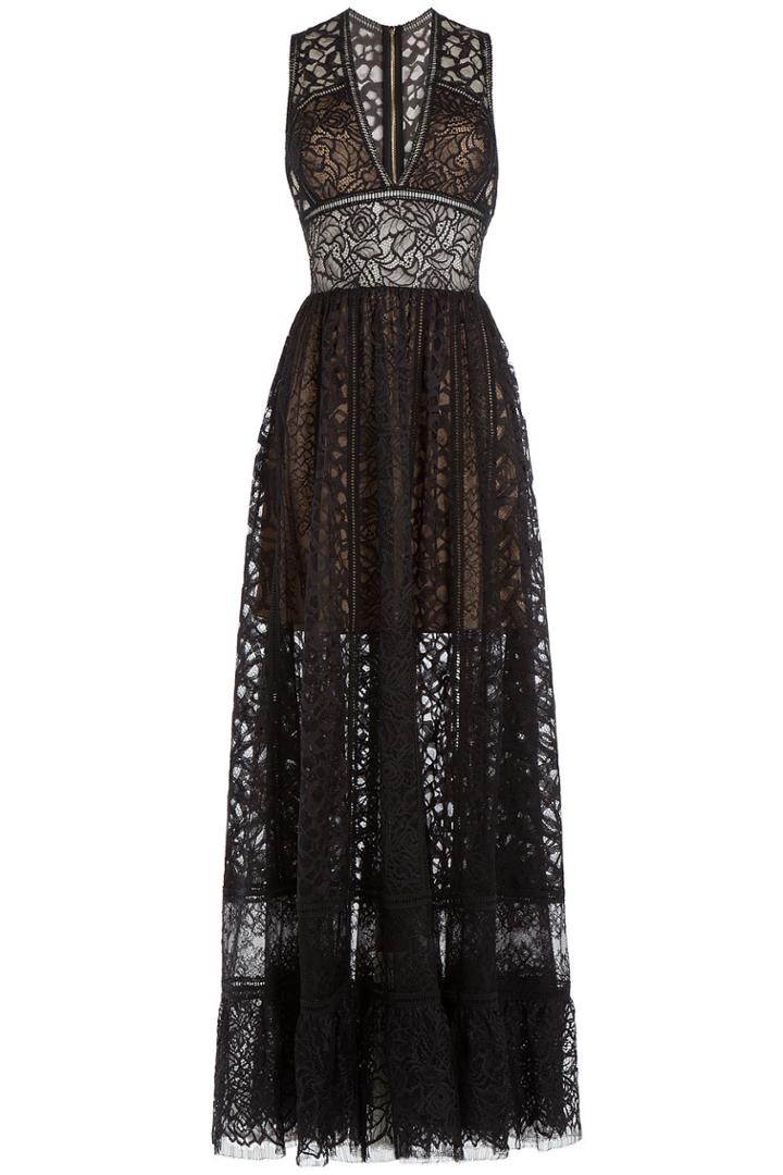 Elie Saab Elie Saab Lace Evening Gown - None