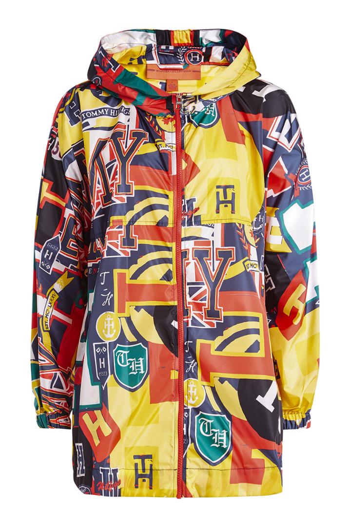 Hilfiger Collection Hilfiger Collection Printed Jacket With Hood