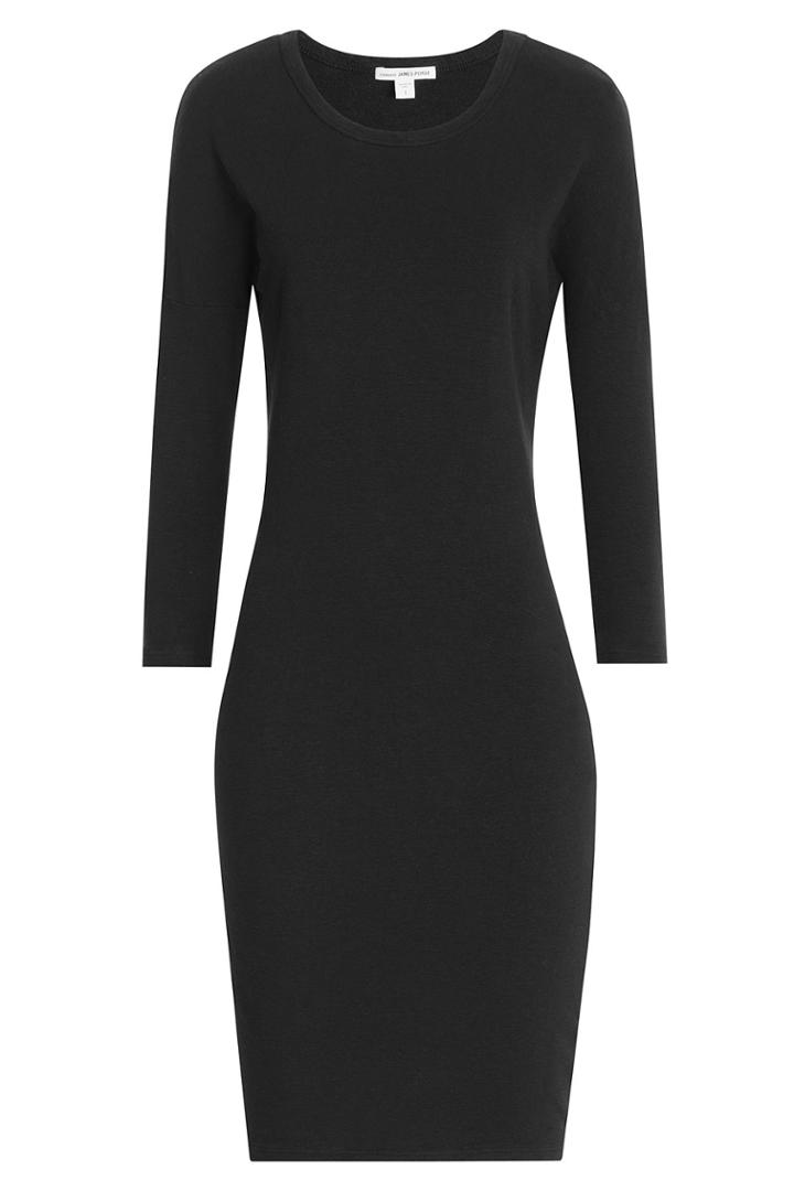 James Perse James Perse Cotton Dress - Black