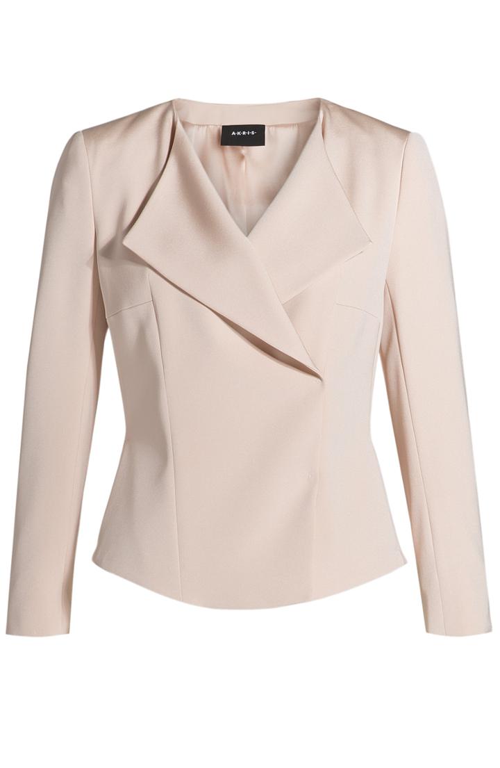 Akris Silk Crepe Blazer