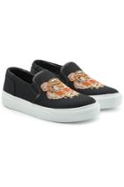 Kenzo Kenzo Embroidered Slip-on Sneakers