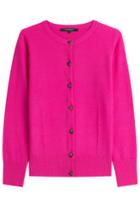 Tara Jarmon Tara Jarmon Merino Wool Cardigan - Magenta