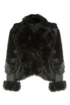 Fendi Fendi Lamb Leather And Fur Jacket
