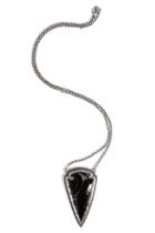 Pamela Love Pave Arrowhead Pendant Necklace