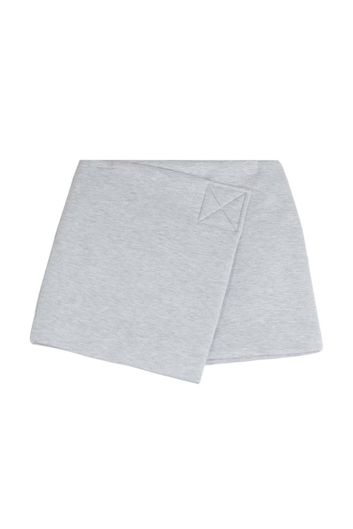 Marc By Marc Jacobs Marc By Marc Jacobs Structured Jersey Skirt - Grey