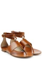 Michael Kors Collection Michael Kors Collection Leather Sandals - Brown
