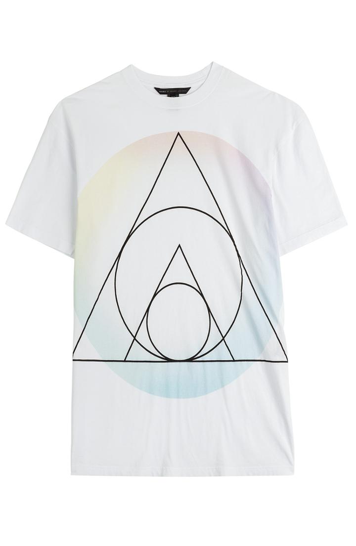 Marc By Marc Jacobs Printed Cotton Oversize T-shirt
