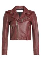 Victoria, Victoria Beckham Victoria, Victoria Beckham Leather Biker Jacket - Red