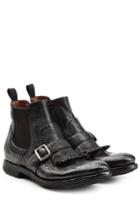 Church's Church's Leather Ankle Boots With Fringing