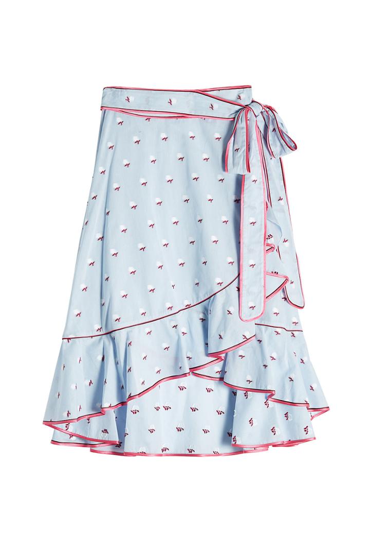 Marc Jacobs Marc Jacobs Cotton Ruffle Wrap Skirt