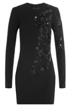 Dsquared2 Dsquared2 Sequin Embellished Dress With Virgin Wool