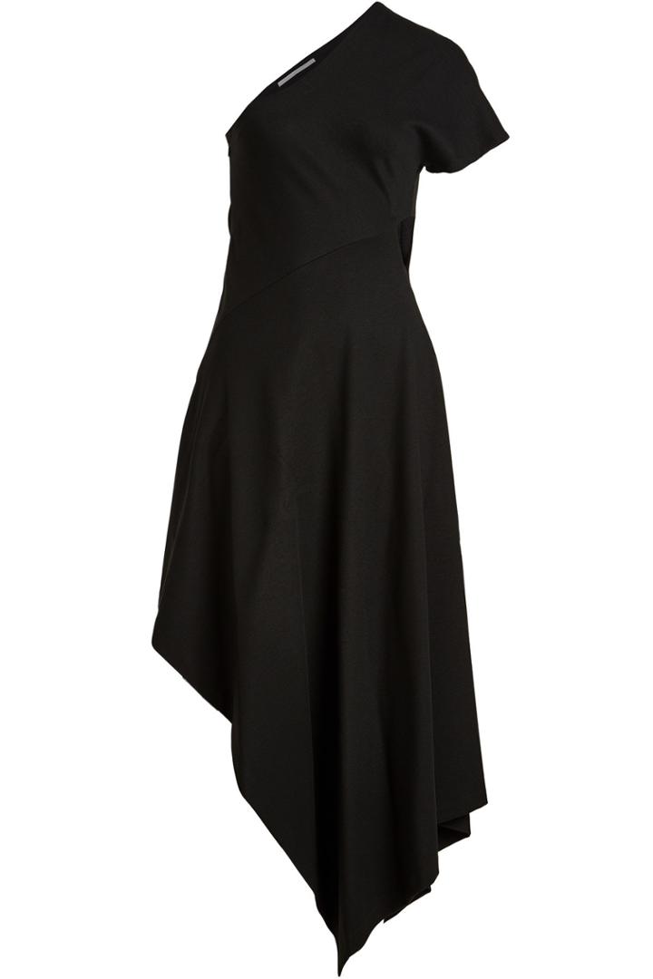 Rosetta Getty Rosetta Getty One Shoulder Slashed Dress