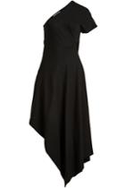 Rosetta Getty Rosetta Getty One Shoulder Slashed Dress