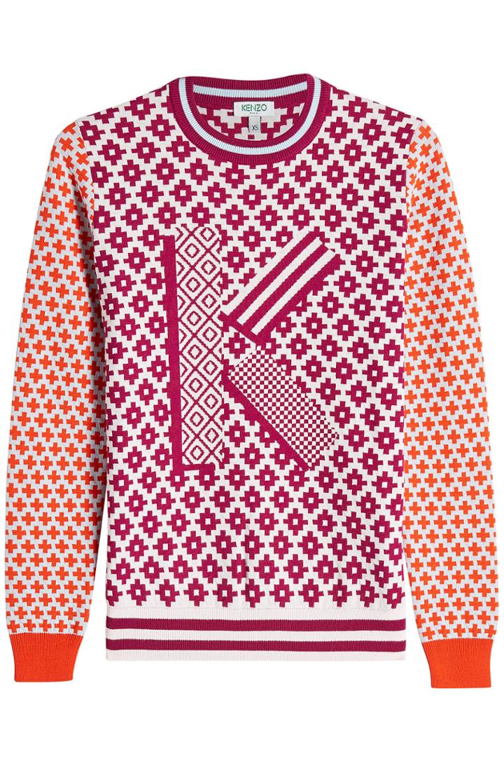 Kenzo Kenzo Pullover With Wool And Cotton