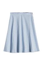 Closed Closed Striped Skirt With Cotton And Linen