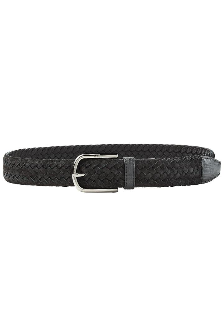 Tods Tods Suede Belt - Black