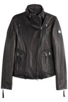 True Religion True Religion Leather Biker Jacket - Black