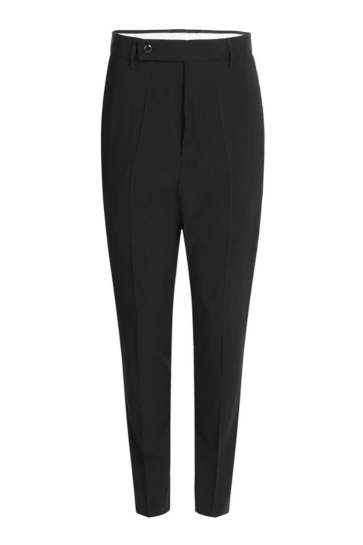 Rick Owens Men Rick Owens Men Tapered Pants - Black