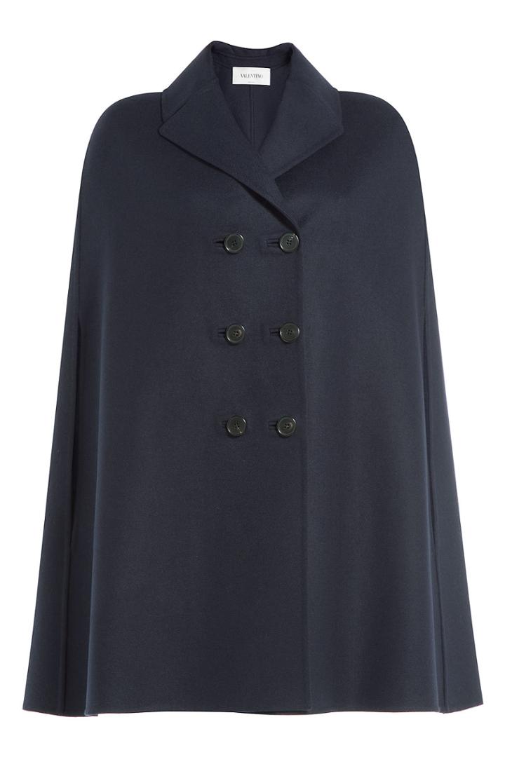Valentino Valentino Virgin Wool Cape