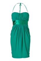 Blumarine Blumarine Emerald Strapless Dress