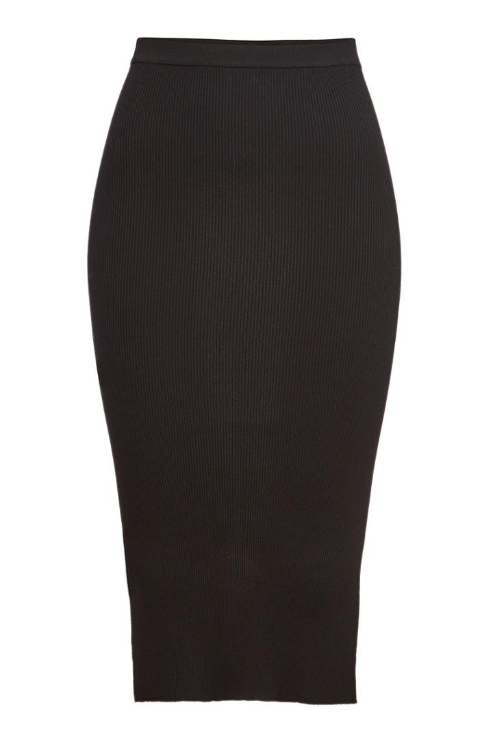 Rick Owens Rick Owens Ribbed Skirt