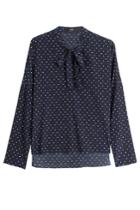 Steffen Schraut Steffen Schraut Silk-blend Polka Dot Blouse - Polka Dots
