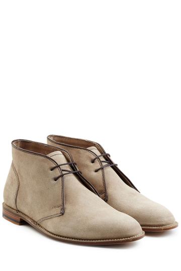 Ludwig Reiter Ludwig Reiter Suede Ankle Boots - Beige