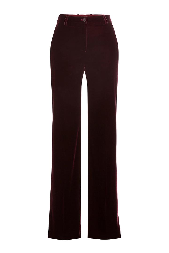 Roberto Cavalli Roberto Cavalli Wide Leg Velvet Pants