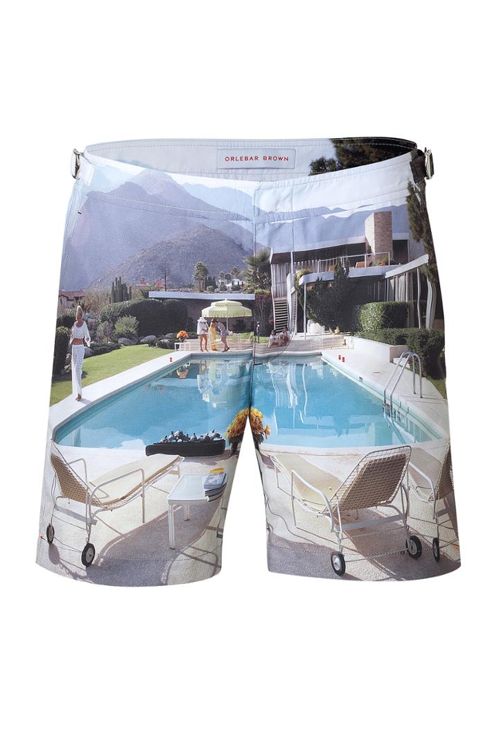 Orlebar Brown Orlebar Brown Hulton Getty Printed Bulldog Swim Trunks - Multicolor