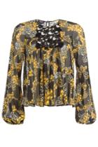 Giambattista Valli Giambattista Valli Printed Silk Tunic
