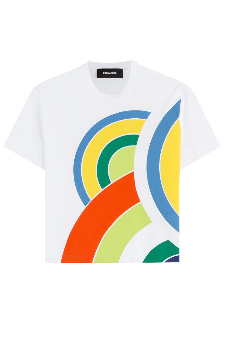 Dsquared2 Dsquared2 Printed Cotton T-shirt