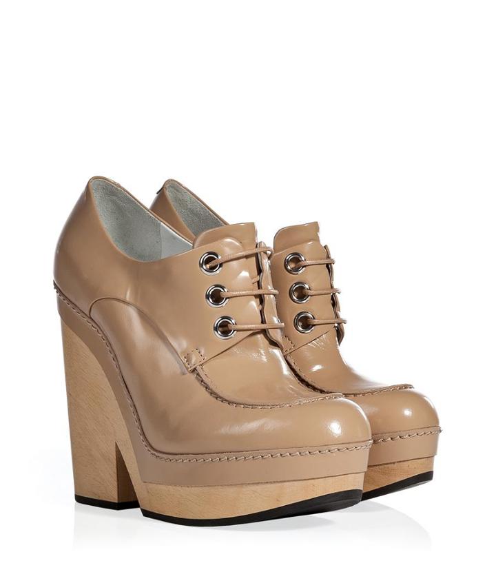 Jil Sander Leather Lace Up Boots