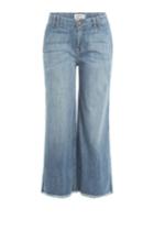 Current/elliott Current/elliott The Cropped Hampden Jeans - Blue