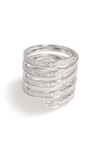 Lynn Ban Lynn Ban Pavé Coil Ring