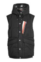 Moncler Moncler Ancas Quilted Down Vest With Hood