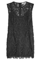 Diane Von Furstenberg Diane Von Furstenberg Mini Dress With Lace Overlay