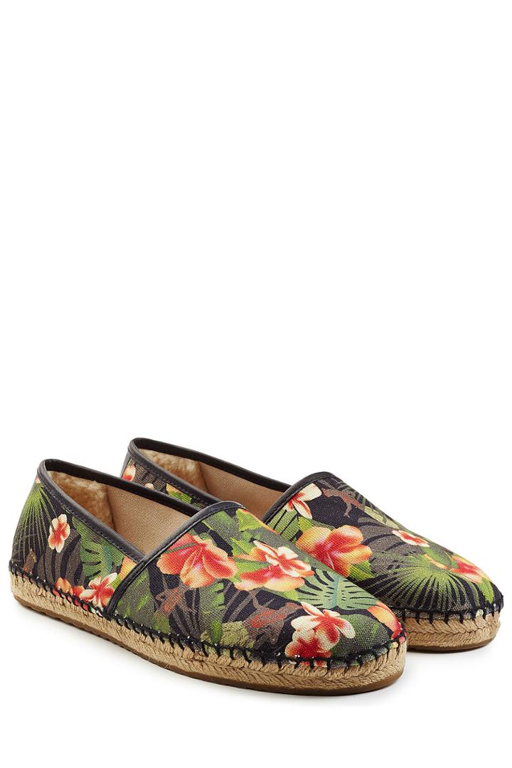 Ugg Australia Ugg Australia Printed Espadrilles With Leather - Multicolor