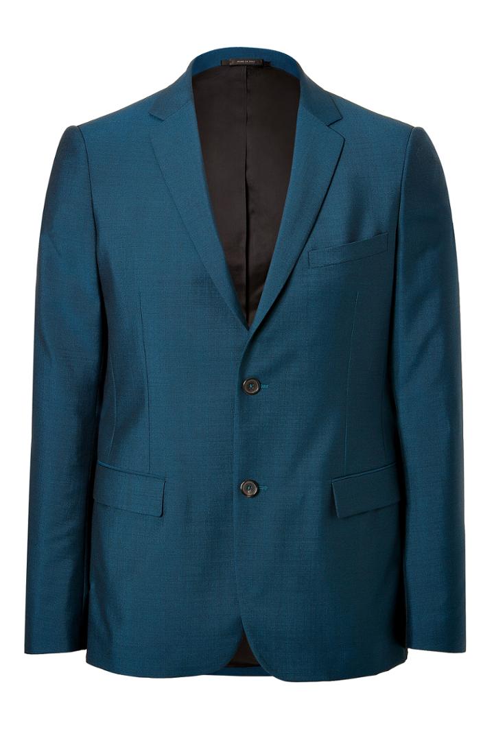 Jil Sander Jil Sander Wool-mohair Blazer - Blue