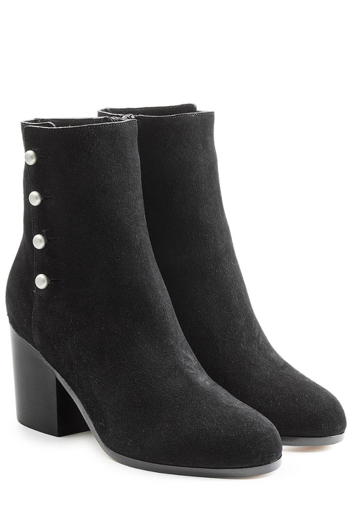 Maison Margiela Maison Margiela Suede Ankle Boots - Black