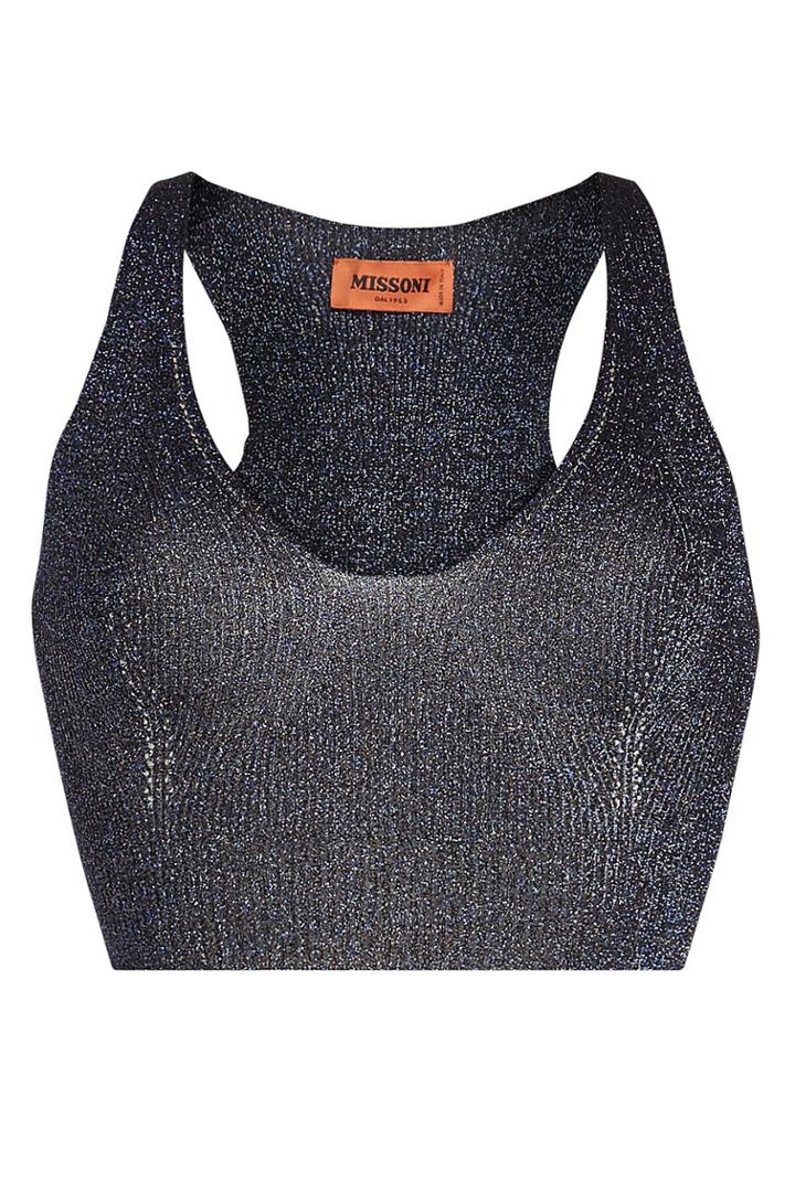 Missoni Missoni Cropped Top With Metallic Thread