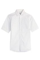 Jil Sander Jil Sander Artista Printed Cotton Shirt - White