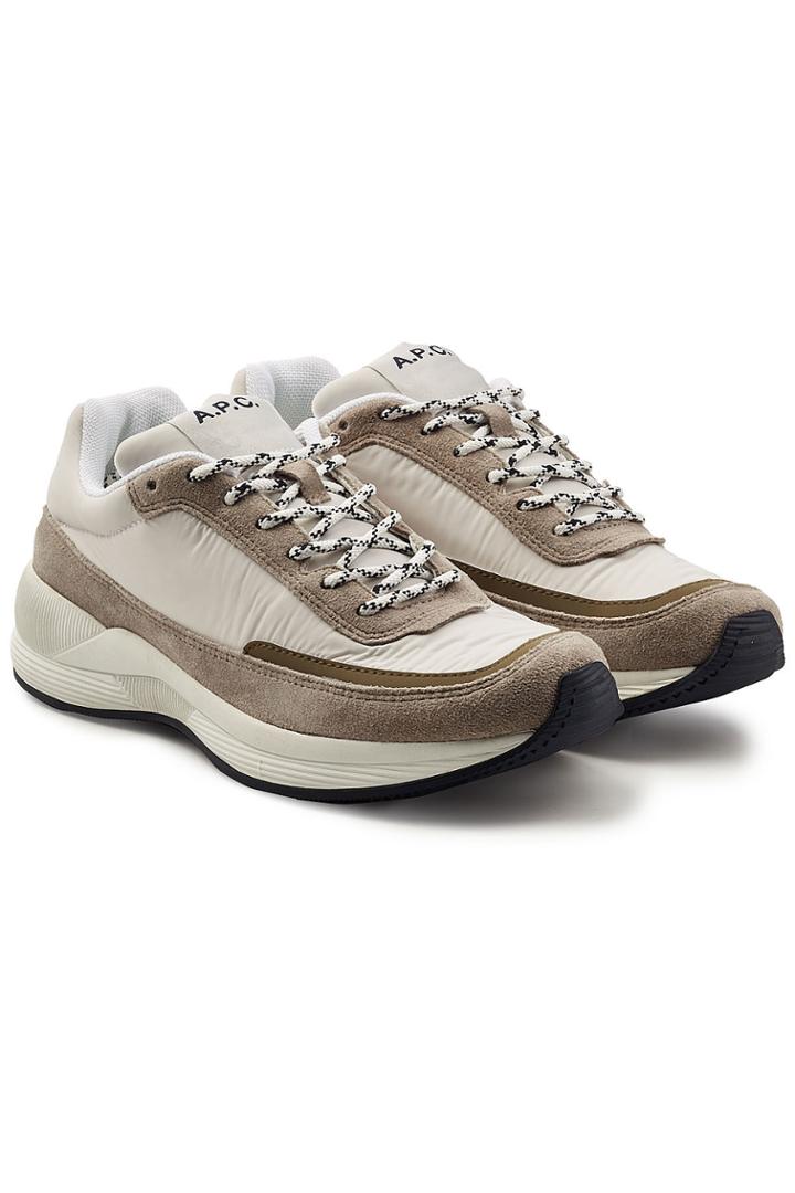 A.p.c. A.p.c. Running Sneakers With Suede