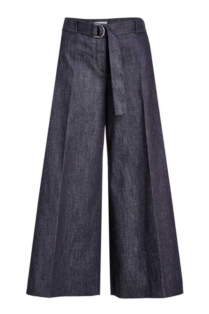 Maison Margiela Maison Margiela Wide Leg Pants - Blue