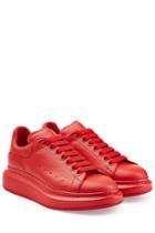 Alexander Mcqueen Alexander Mcqueen Leather Sneakers - Red