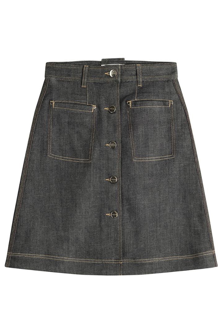 Carven Carven Denim Skirt